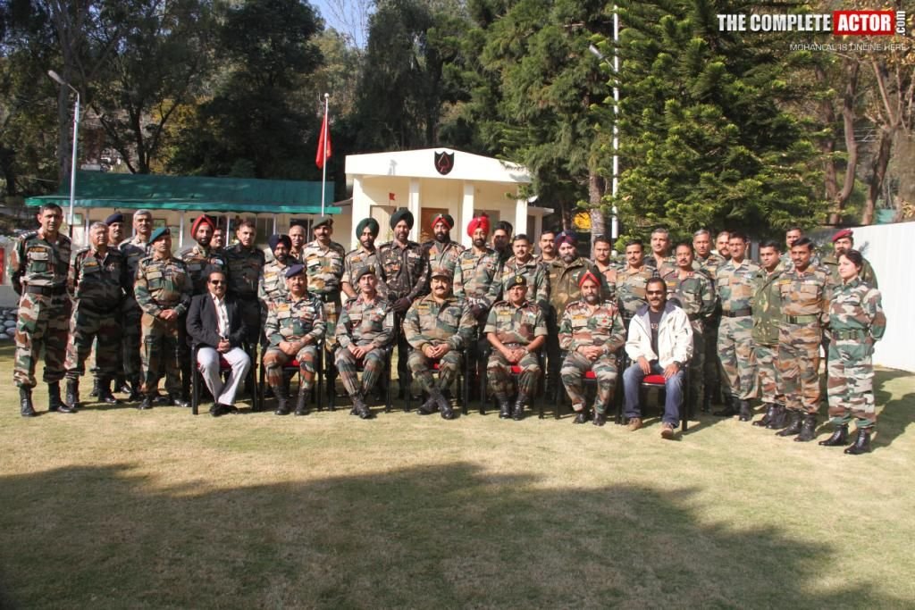 Visiting 122 TA Battalion @ Jammu Kashmir